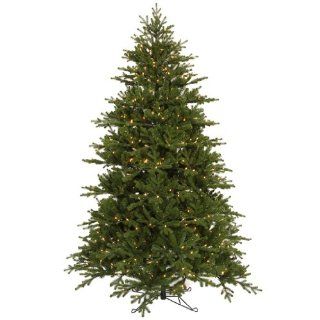 Vickerman 18924   7.5' x 49" Slim Jersey Frasier Fir 700 Clear Italian LED Lights Christmas Tree (E102276LED)  
