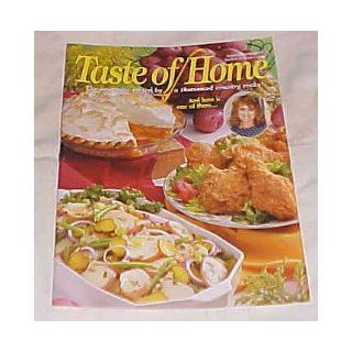 Taste of Home, Volume 10, Number 4, August/September 2002 Cook Magazine: Taste of Home: Books
