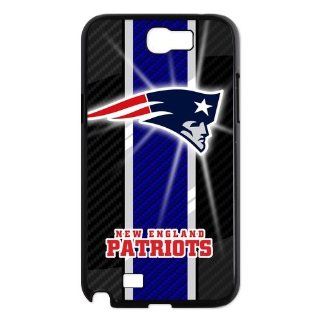 Custom NFL New England Patriots Team Logo Snap On Samsung Galaxy Note 2 N7100 Case Cover at cases shoppingmall store: Cell Phones & Accessories