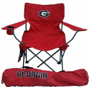 Georgia Bulldogs Ultimate Tailgate Chair (Red) : Sports Fan Folding Chairs : Sports & Outdoors