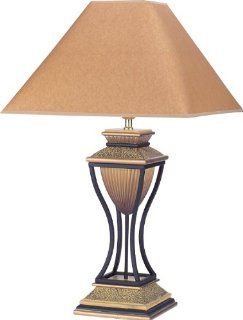 H.p.p 32''h Deluxe Antique Table Lamp  Bronze   Floor Lamp With Reading Light Bronze  