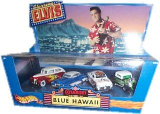 Hot Wheels   Elvis Presley/Blue Hawaii   Target/DriveIn Theatre   4Car Set: Toys & Games