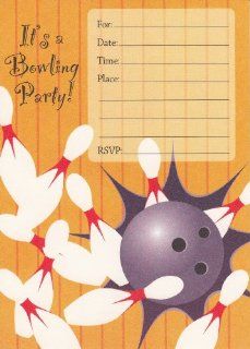It's A Bowling Party! Invitations (8 cards and envelopes): Everything Else