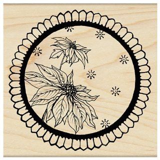 Penny Black 4274K Christmas View Wood Mounted Rubber Stamp