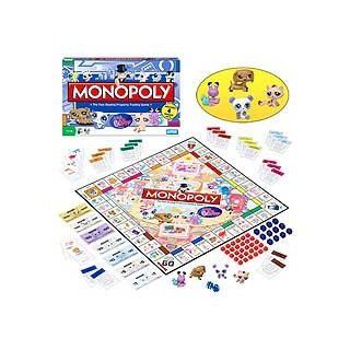 Monopoly: The Littlest Pet Shop Edition [Toy]: Toys & Games