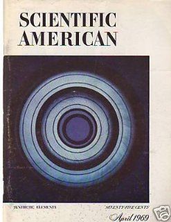 1969 Scientific American April   Steam Turbines, antlers  