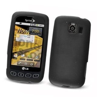 LG Optimus S LS670 (Sprint) Silicone Skin Case, Black: Cell Phones & Accessories