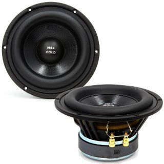 M6+ GOLD   CDT Audio 6.5" 240 Watt Midrange HD Subwoofers (pair) : Vehicle Speakers : Car Electronics