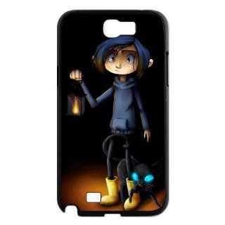Designyourown Case Coraline and Wyibe Samsung Galaxy Note 2 Case Samsung Galaxy Note 2 N7100 Cover Case SKUnote2 673 Cell Phones & Accessories