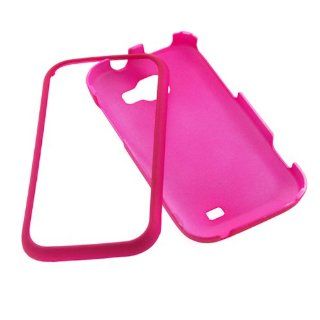 Samsung M920 Transform Rubberized Shield Hard Case   Hot Pink: Cell Phones & Accessories