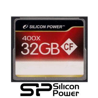 Silicon Power 32GB Hi Speed 400x Compact Flash CF card: Computers & Accessories