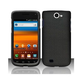 Black Carbon Fiber Hard Cover Case for Samsung Galaxy Exhibit 4G SGH T679: Cell Phones & Accessories