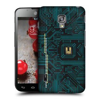 Head Case Designs Black Circuit Board Back Case Cover for LG Optimus L7 II Dual P715: Cell Phones & Accessories