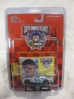 Nascar Die cast #00 Buckshot Jones 50th Anniversary Aquafresh Car in a 1:64 scale With 3D Display Case Included: Toys & Games