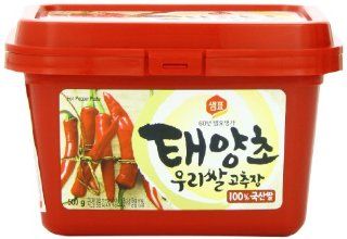 Sempio Hot Pepper Paste, Gochujang, 1.1 Pound (Pack of 12) : Peppers Produce : Grocery & Gourmet Food