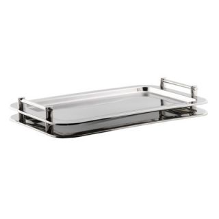 SMART Buffet Ware Rectangular Stackable Serving Tray with Handles
