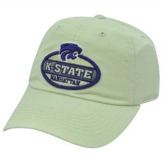 NCAA Kansas State Wildcats Felt Patch Garment Wash Slouch Fit Sun Buckle Hat Cap : Sports Fan Baseball Caps : Sports & Outdoors