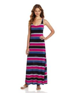 Lucy Love Juniors Stripe Maxi Dress, La Costa Stripe, X Small at  Womens Clothing store