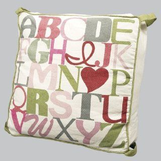 Jubilee Collection P 055 24" Floor Pillow with Alphabet, Multi Color Finish with Fabric Shade: Home Improvement