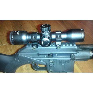 BSA Tactical Weapon 4 x 30mm Rifle Scope with Mil Dot Reticle, Rings and AR/SKS Mount : Sports & Outdoors