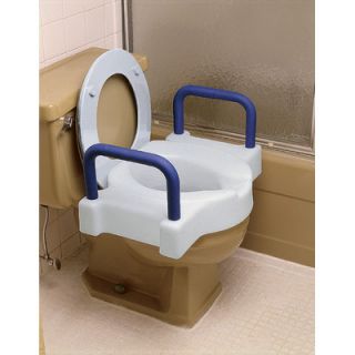 Ableware Extra WideTall Ette with Arm Rests and Bolt Down Lok In L