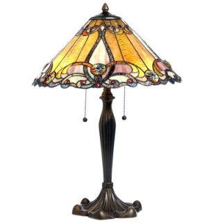 Chloe Lighting Tiffany Style Victorian Table Lamp