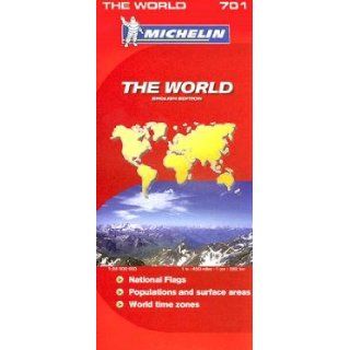 Michelin The World Map No. 701 (Maps/Country (Michelin)) Michelin 9782067101180 Books