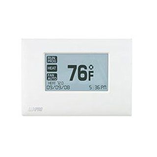LuxPro PSPU721T 7 Day Programmable Touch Screen Thermostat   2 Heat/1 Cool   Nonprogrammable Household Thermostats  