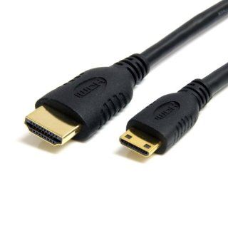 StarTech HDMIACMM6 6 Feet High Speed HDMI Cable with Ethernet  HDMI to HDMI Mini  M/M: Electronics