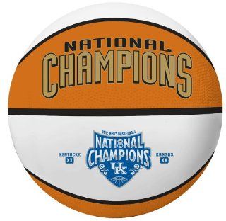 NCAA Kentucky Wildcats 2012 National Champions Mini Basketball by Rawlings : Sports Fan Basketballs : Sports & Outdoors