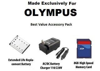 Extended Life Replacement Battery Pack For The Olympus LI 42B 1000MAH! For The Olympus Stylus tg 310 7010 7040 5010 7030 FE 4030 FE 5020 FE 4000 FE 4010 720 sw Stylus sw 725 Stylus 770 Stylus 790 SW Stylus 850 sw Stylus 1050 SW tough 3000 X 560WP Digital C