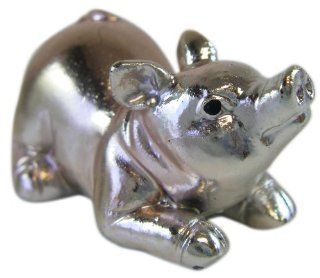 Ganz Decorative Pig Figurine   Tiny Ganz Zoo Animal Figurine: Toys & Games