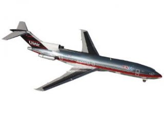 Gemini Jets B727 200 US Air (Polished 90's Livery) Airplane Diecast Vehicle, Scale 1/200: Toys & Games
