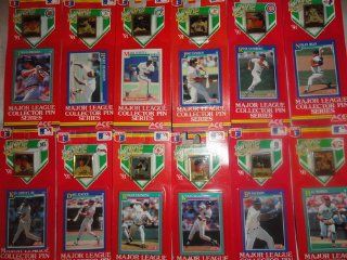Set of 12 M.v.p. Major League Collector Pin Series: Everything Else