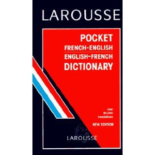 Larousse Pocket French/English English/French Dictionary/Larousse De Poche: Larousse Bilingual Dictionaries: 9782034207006: Books