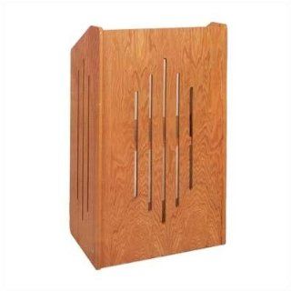 Claridge Products 729X No. 729 Premiere Lectern Finish: Natural on Oak, Casters: Include, Light: Include : Office Products