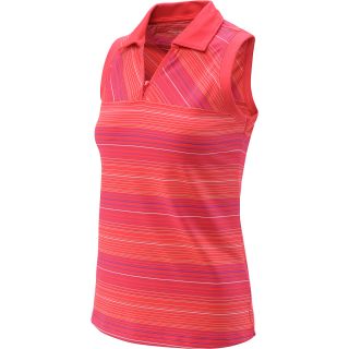 TOMMY ARMOUR Womens Striped Sleeveless Golf Polo   Size: XS/Extra Small, Diva