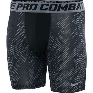 NIKE Mens Core Compression Supernatural 6 Shorts   Size: 2xl, Black/grey