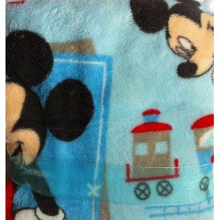 Disney Mickey Mouse Baby Blanket Fleece  Toddler Blankets  Baby