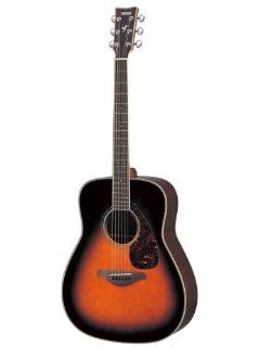 Yamaha FG730S Acoustic Guitar, Tobacco Brown Sunburst: Musical Instruments