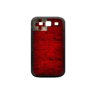 Tonga Flag Samsung Galaxy S3 Black Case Brick Wall Design: Cell Phones & Accessories