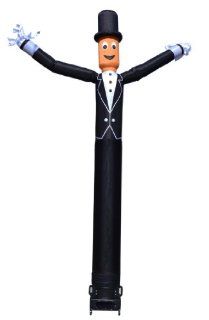 Torero Inflatables Air Dancer 16 Feet Tuxedo Tube Man Inflatable Sky Puppet Complete Set with 1 HP Sky Dancer Blower : Camping And Hiking Equipment : Sports & Outdoors