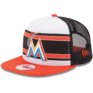 NEW ERA Mens Miami Marlins Band Slap 9FIFTY Snapback Cap   Size: Adjustable,