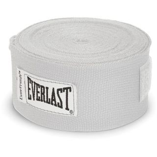 Everlast 180 Pro Hand Wrap, White (4456WHT)