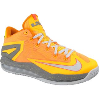 NIKE Mens Air Max LeBron XI Low Basketball Shoes   Size: 10, Atomic Mango/grey