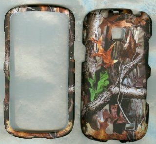 Samsung I110 / S720c Hard Case Faceplate Cover Snap on Protector Camo Advantage Tree: Cell Phones & Accessories