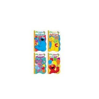 Sesame Street 5 X 8 Shaped Board Book (48 Pieces) [Office Product]  