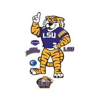 Mike the Tiger Louisiana State University Mascot Wall Decal : Sports Fan Wall Banners : Sports & Outdoors