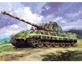 Trumpeter 1/16 German King Tiger Tank Model Kit: Toys & Games