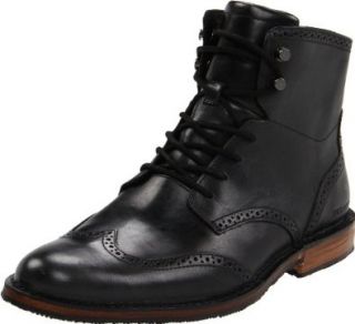 Sebago Men's Hamilton Lace Up Boot, Black, 7 D US: Shoes